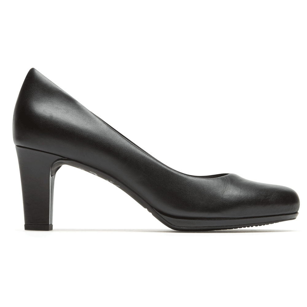 Rockport Pumps For Womens Black - Total Motion Leah - SQ1925480